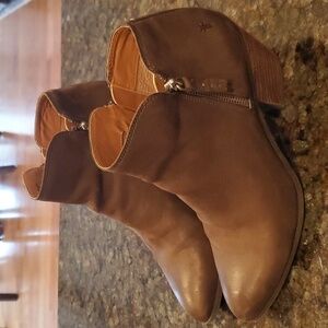FRYE Judith Double Zip Ankle Booties